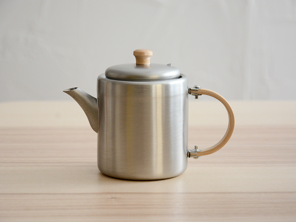 工房アイザワ ティ－キャディ茶筒（槌目仕上げ） No.70247 【ブラック