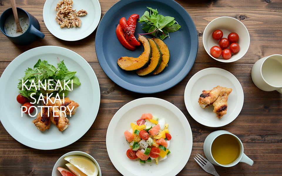 KANEAKI SAKAI POTTERY flat（フラット） L mug 70【金秋酒井製陶所