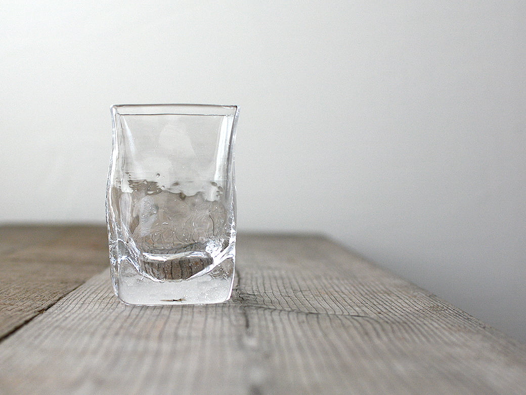 沖澤康平 カク／コロック（8823/glass work）【ガラス作家 酒器 ロック