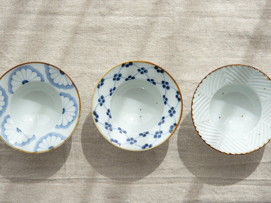 皐月窯 7寸浅鉢（荒土）／3種類 【大鉢】 | 皐月窯／砥部焼 | ハウスグラム